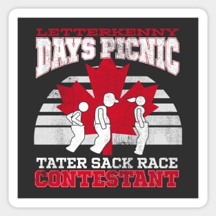 Letterkenny Days Picnic Tater Sack Race Sticker